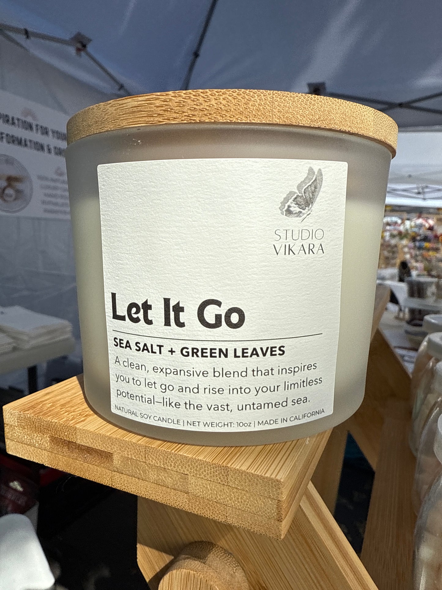 Let It Go 10oz Scented Candle