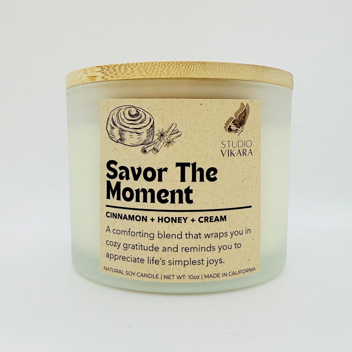 Savor The Moment 10oz scented soy candle