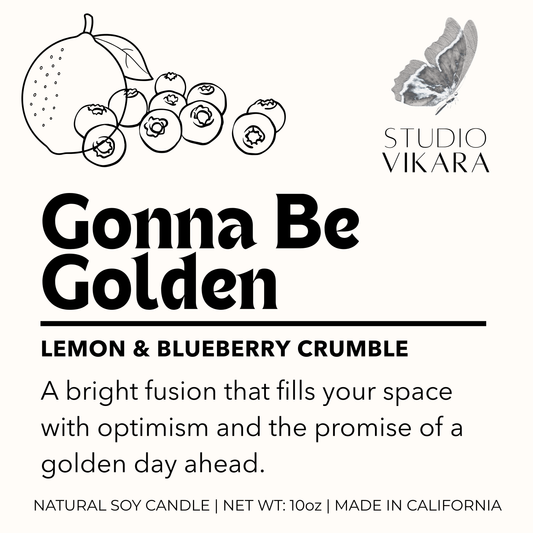 Gonna Be Golden 10oz scented candle