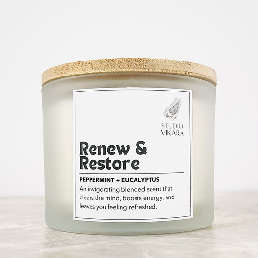 Renew & Restore 10oz Scented Candle