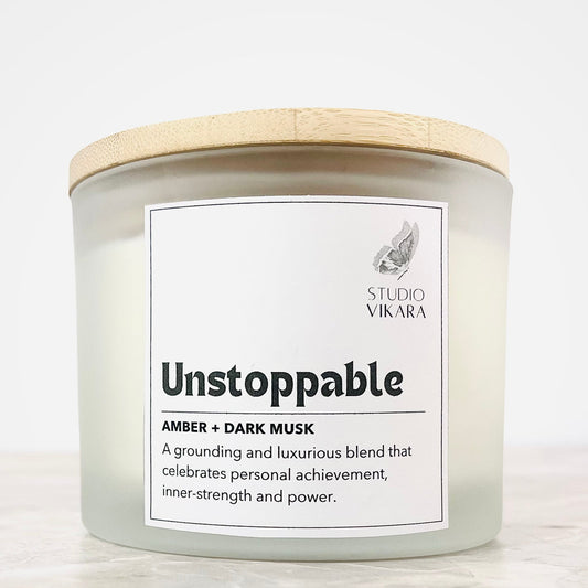 Unstoppable 10oz Scented Candle