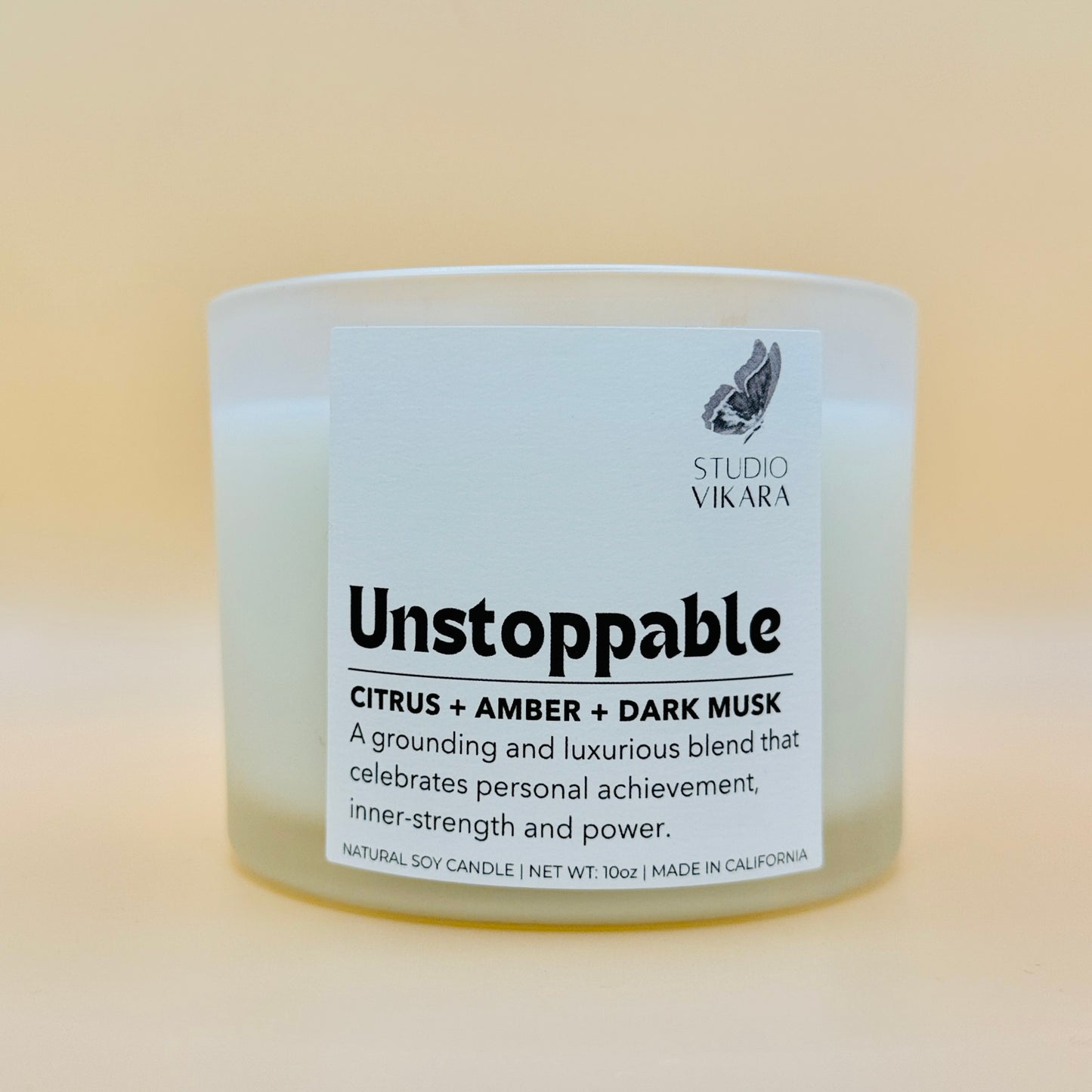 Unstoppable 10oz Scented Candle
