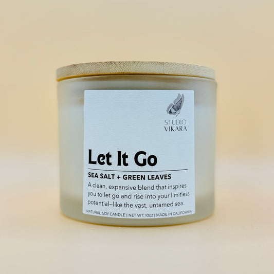 Let It Go 10oz Scented Candle