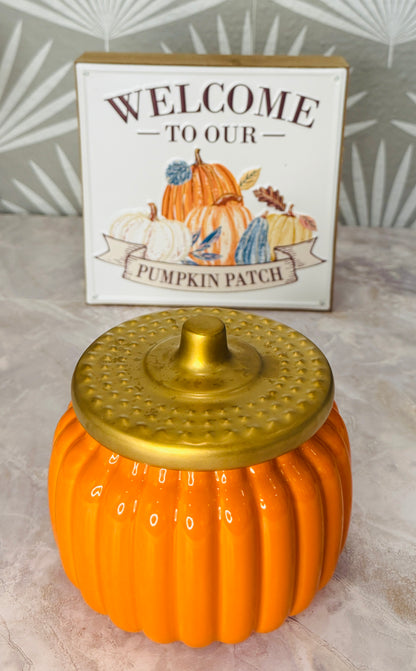 Pumpkin Chai - Ceramic Pumpkin Candle - Limited Edition