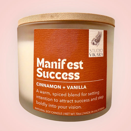 Manifest Success 10oz Scented Candle