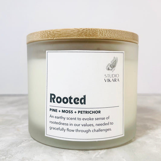 Rooted 10oz Scented Candle